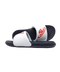 ScrapLife Sport Slides - Navy/White With Red Logo Wrestling Shoes